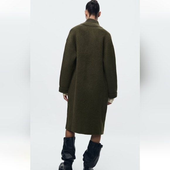 BNWT! Zara knit coat - Picture 7 of 11